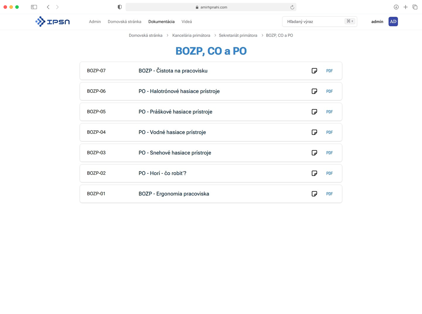 Product screenshot