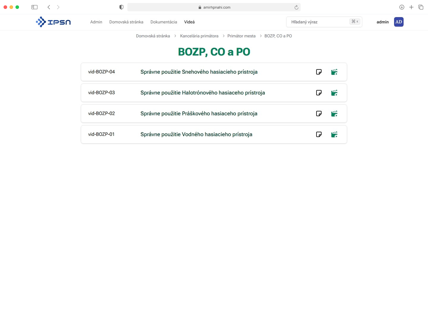 Product screenshot